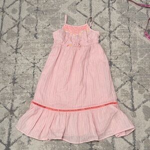 Cat & Jack orange Ruffled Dress